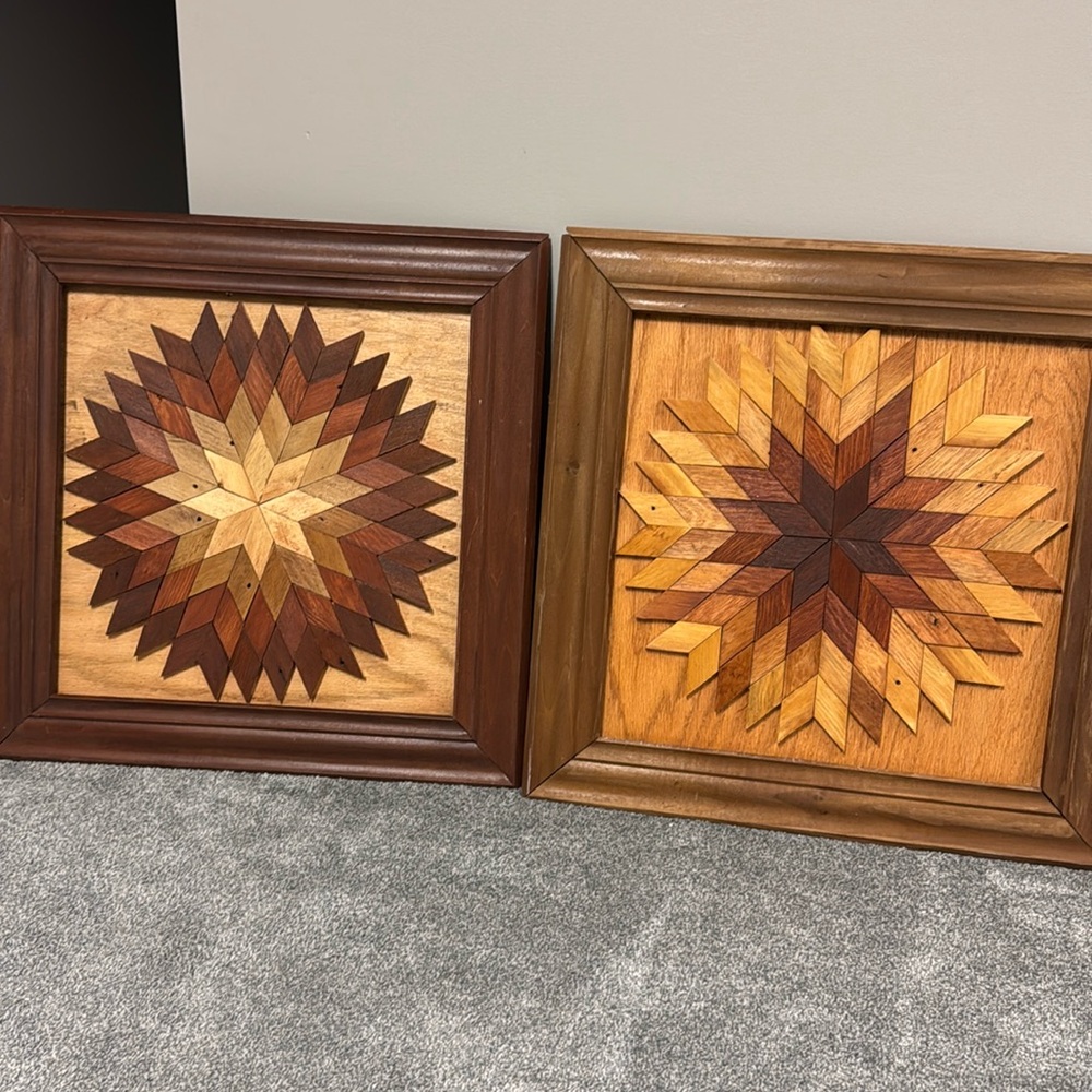 Geometric Wooden Wall Art